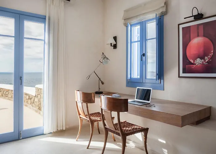 Presidential Mykonos Psarrou Sigma 8 Bedrooms Stunning Sea Views Psarrou