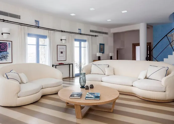 Villa Presidential Mykonos Psarrou Sigma 8 Bedrooms Stunning Sea Views Psarrou Mykonos Town