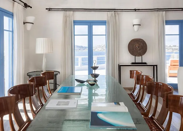 Presidential Mykonos Psarrou Sigma 8 Bedrooms Stunning Sea Views Psarrou