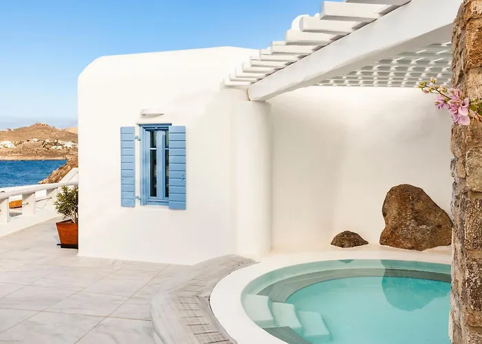 Presidential Mykonos Psarrou Sigma 8 Bedrooms Stunning Sea Views Psarrou Villa