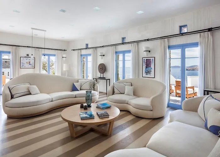 Presidential Mykonos Psarrou Sigma 8 Bedrooms Stunning Sea Views Psarrou