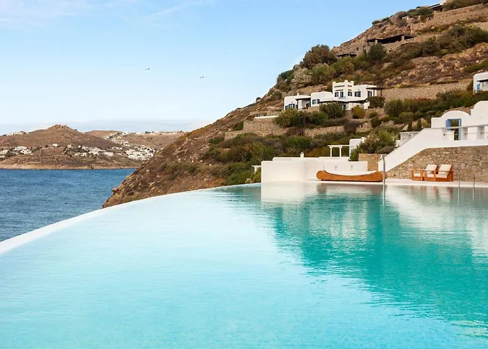 Villa Presidential Mykonos Psarrou Sigma 8 Bedrooms Stunning Sea Views Psarrou